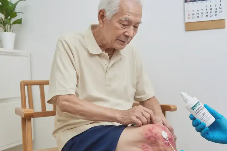 老年人大腿容易起濕疹不管它會自己痊愈嗎(圖3)