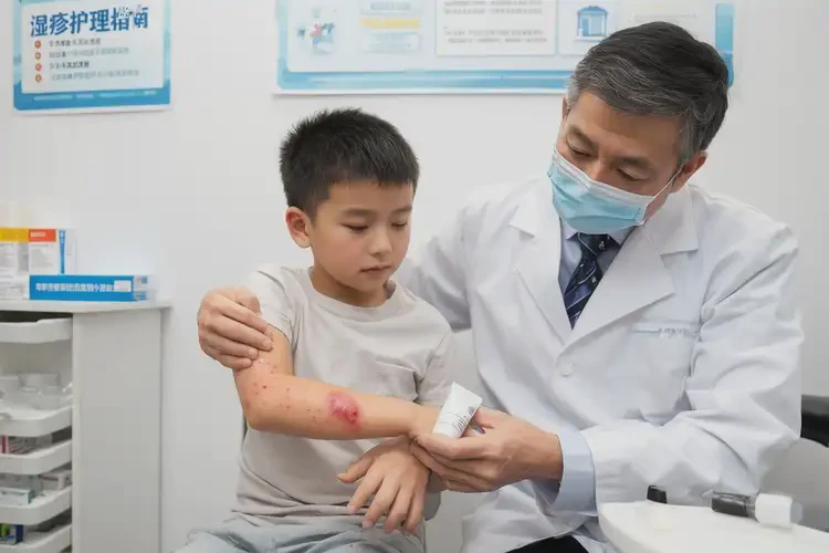 小兒臉上經(jīng)常起濕疹能夠徹底治愈嗎(圖3)