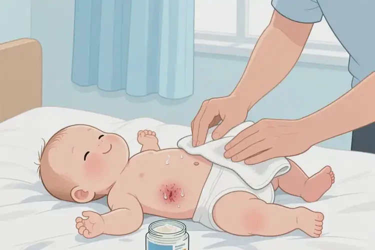 新生兒肚子上經(jīng)常長(zhǎng)濕疹可以徹底自愈嗎(圖3)