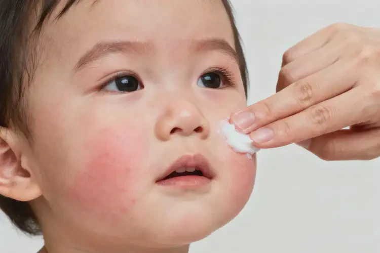 幼儿脸上有湿疹能彻底自愈吗(图3)