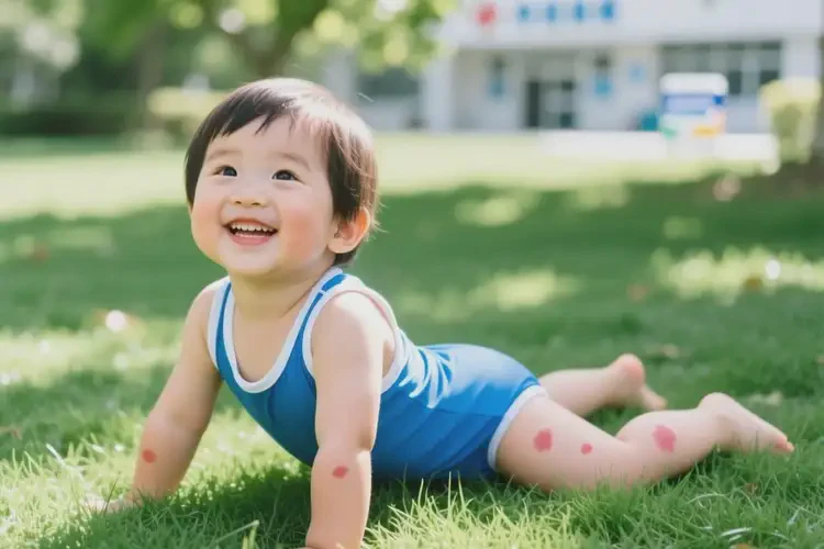 小孩小腿有濕疹可以徹底自愈嗎(圖3)