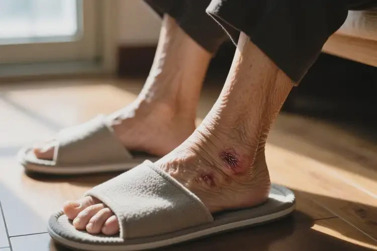 高齡老人腳上有濕疹不管它會(huì)自己自愈嗎(圖3)