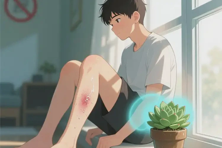 男生小腿上長濕疹不管它會(huì)自己自愈嗎(圖3)