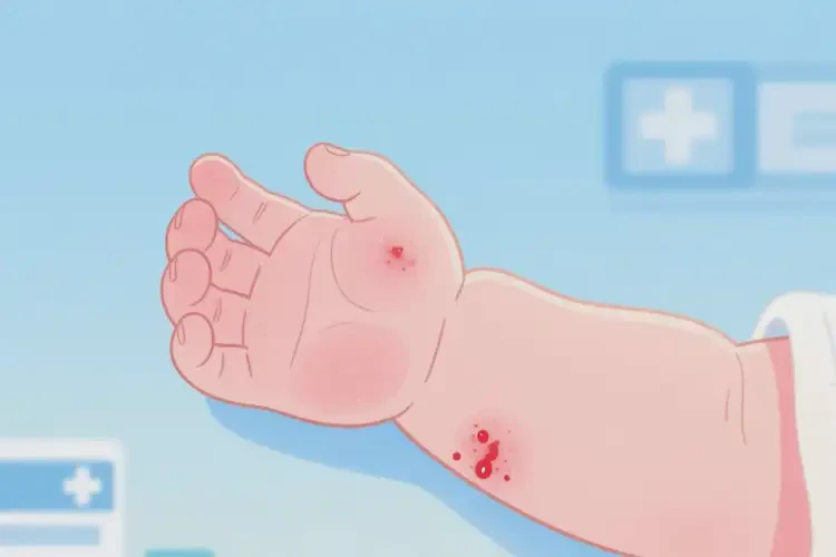 嬰幼兒手臂上出濕疹能徹底自愈嗎(圖3)