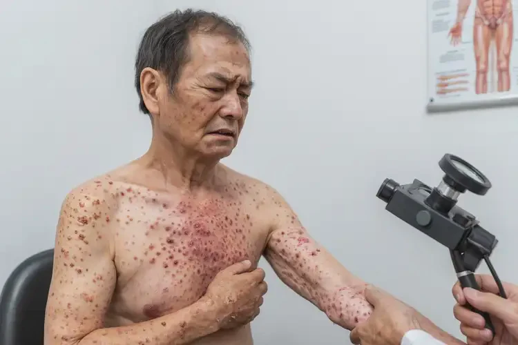 青年人全身出現(xiàn)濕疹能徹底自愈嗎(圖4)