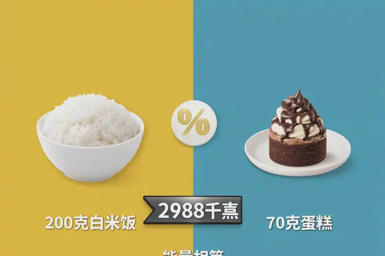 70克2988千焦相当于多少食物(图3)
