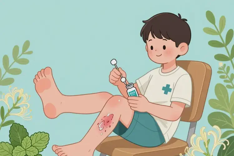 青少年腳上偶爾長(zhǎng)濕疹能夠徹底治愈嗎(圖2)