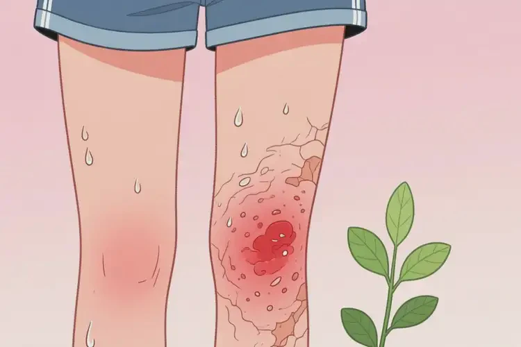 青少年大腿出濕疹能靠自己自愈嗎(圖2)