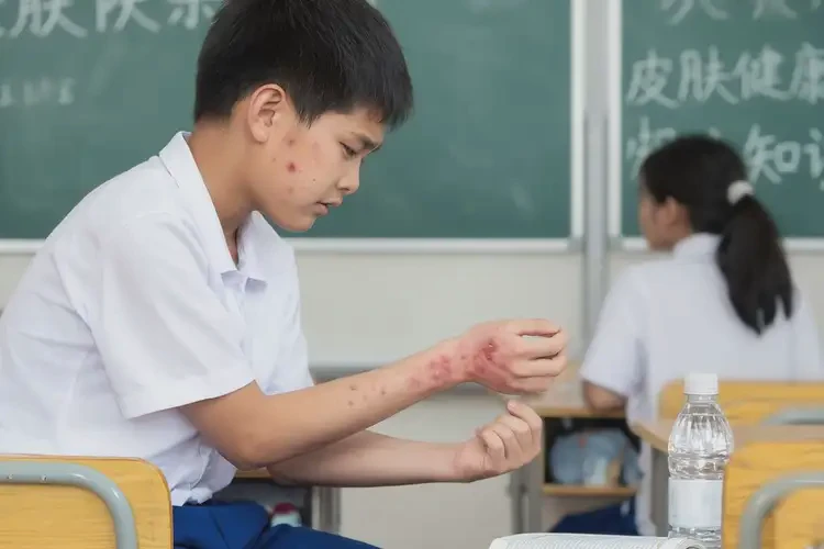 中學(xué)生四肢偶爾長(zhǎng)濕疹不管它會(huì)自己痊愈嗎(圖4)