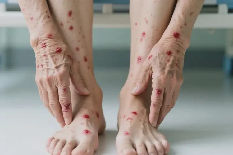 老年人四肢偶爾起濕疹不管它會自己好嗎(圖3)