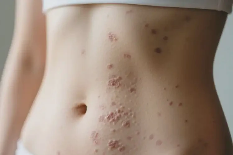 女性肚子經(jīng)常長(zhǎng)濕疹能靠自己自愈嗎(圖4)