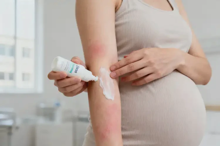 孕妇手臂上偶尔长湿疹可不可以彻底自愈(图3)