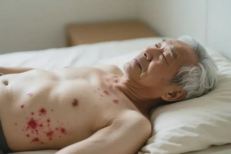 老年人肚子上經(jīng)常長濕疹不管它會自己自愈嗎(圖4)