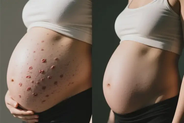 產(chǎn)婦肚子上經(jīng)常長濕疹能徹底自愈嗎(圖2)