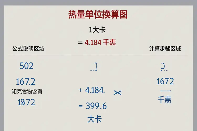 50克1672千焦等于多少热量(图1)