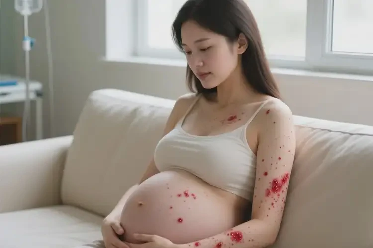 產(chǎn)婦全身長(zhǎng)濕疹不管它會(huì)自己痊愈嗎(圖3)