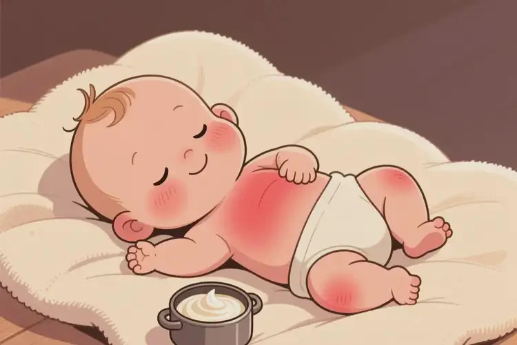 嬰兒全身出濕疹可不可以徹底自愈(圖3)