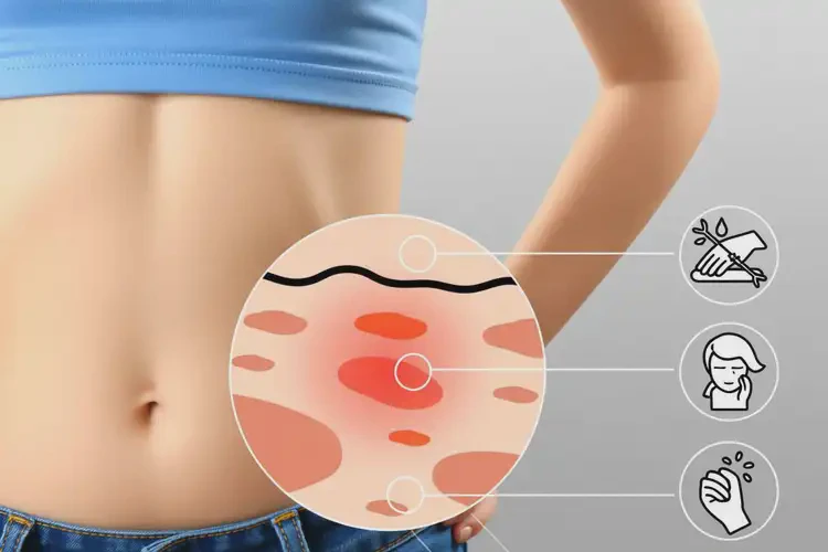 青少年肚子上容易起濕疹可以徹底自愈嗎(圖1)