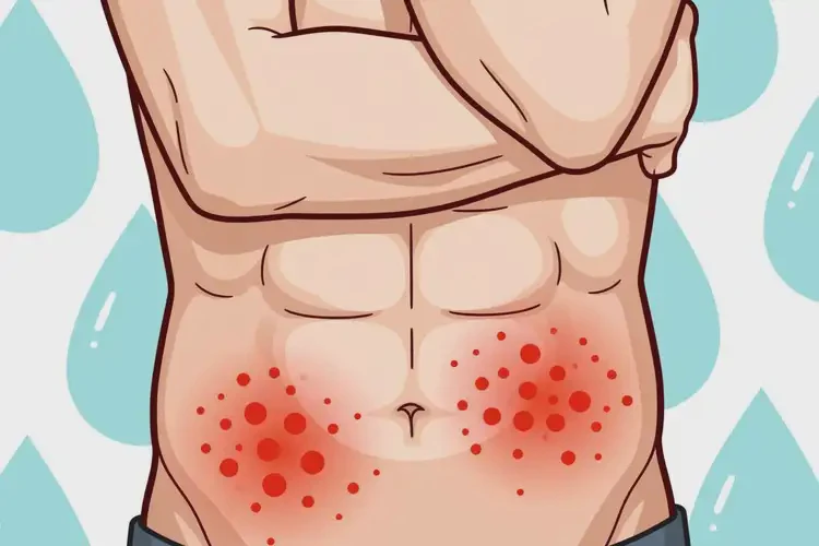 男生肚子起濕疹不管它會自己好嗎(圖4)