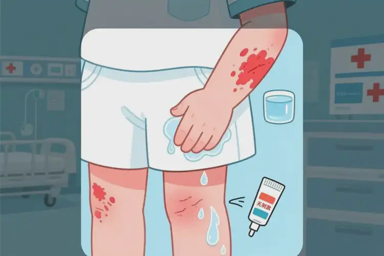 孩子四肢長濕疹能夠徹底治愈嗎(圖3)