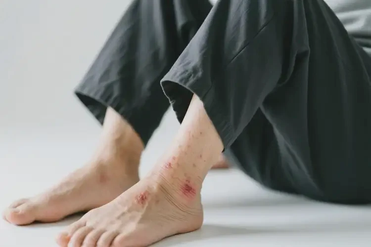 老人小腿上偶爾長(zhǎng)濕疹不管它會(huì)自己自愈嗎(圖3)