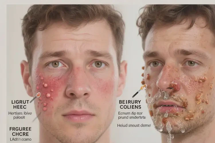 男性臉上有濕疹可以徹底自愈嗎(圖3)