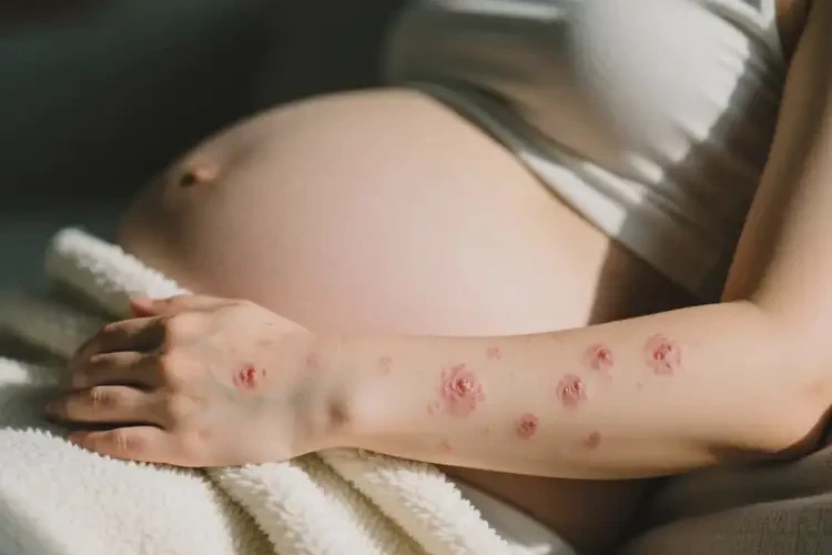 孕婦手臂經(jīng)常長(zhǎng)濕疹不管它會(huì)自己自愈嗎(圖1)