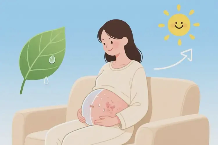 孕婦屁股容易起濕疹可不可以徹底自愈(圖4)