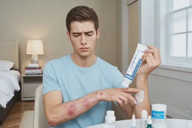 青年人身上經(jīng)常起濕疹可以徹底自愈嗎(圖2)