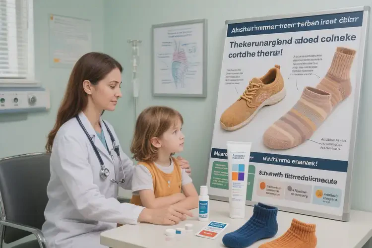 小學生腳上容易長濕疹能徹底自愈嗎(圖1)