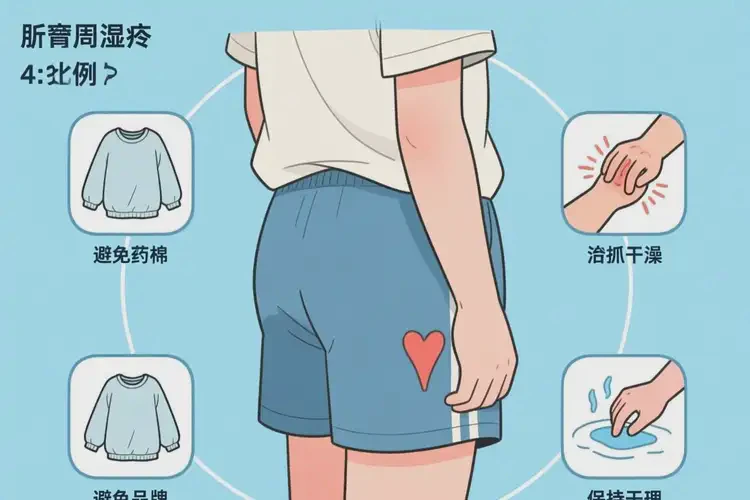 青少年肛周經(jīng)常長濕疹可以徹底自愈嗎(圖3)
