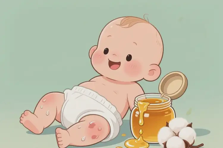 孩子大腿上經(jīng)常長濕疹能靠自己自愈嗎(圖1)