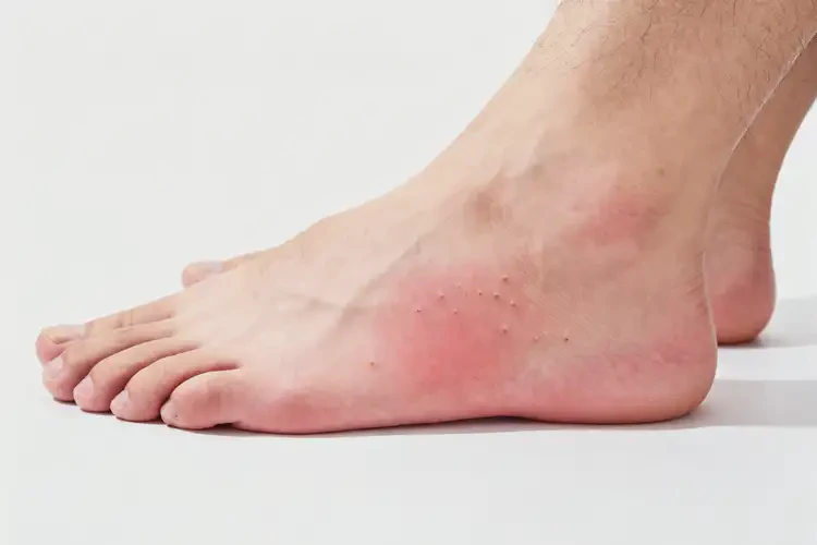 男生腳上偶爾長濕疹不管它會自己好嗎(圖2)