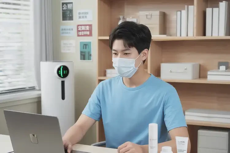 大學(xué)生手臂上出濕疹不管它會(huì)自己痊愈嗎(圖1)