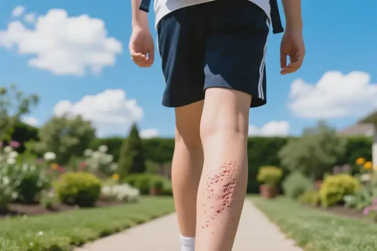 中學(xué)生小腿起濕疹能靠自己自愈嗎(圖2)