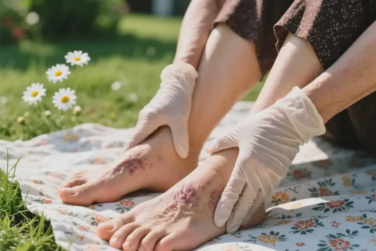 老年人脚上出现湿疹可以彻底自愈吗(图2)