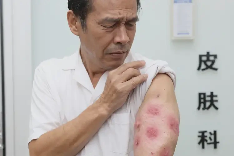 男人手臂容易起濕疹能徹底自愈嗎(圖4)