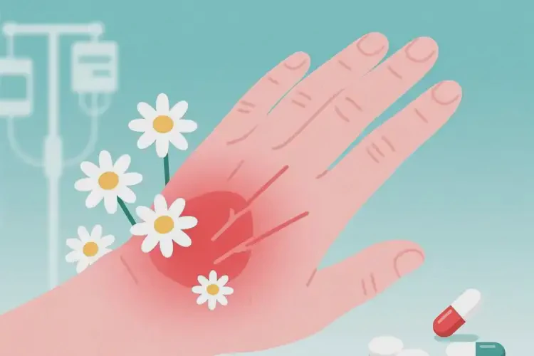 男生手上有濕疹可不可以徹底自愈(圖1)