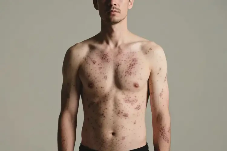 男性全身起濕疹可不可以徹底自愈(圖3)