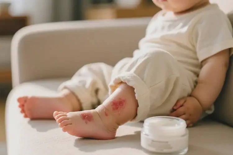 幼儿小腿上出湿疹能靠自己自愈吗(图3)