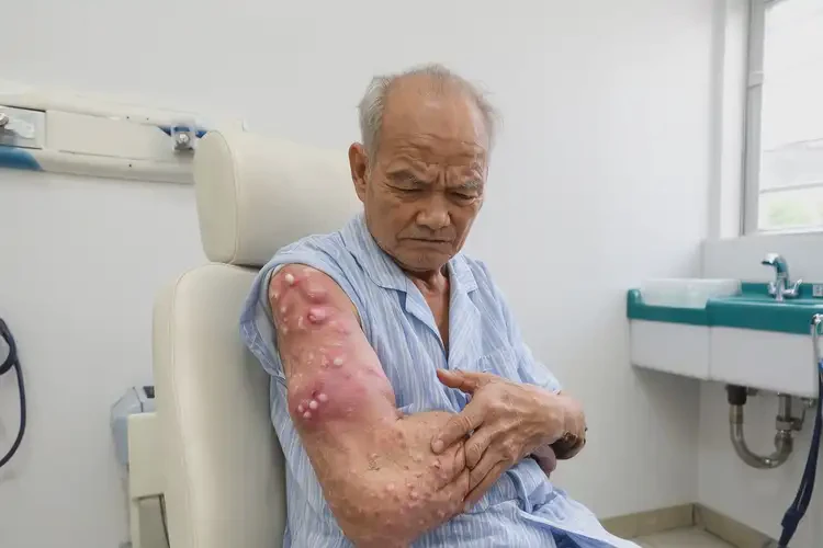 老人全身經(jīng)常起濕疹不管它會自己自愈嗎(圖4)