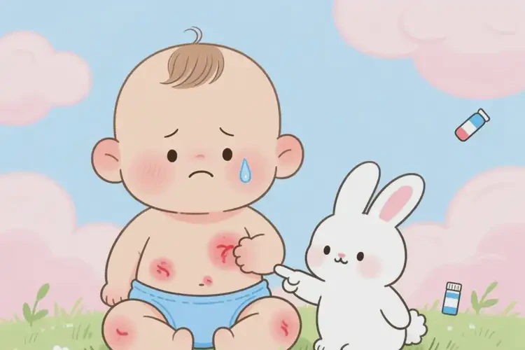 嬰幼兒肚子經(jīng)常長(zhǎng)濕疹不管它會(huì)自己好嗎(圖4)