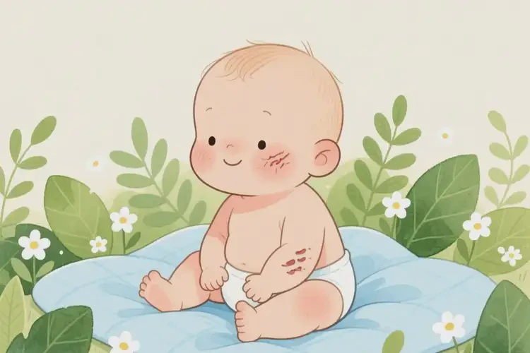 小兒身上出濕疹能徹底自愈嗎(圖4)