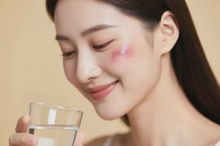 女性面部容易起濕疹能徹底自愈嗎(圖1)