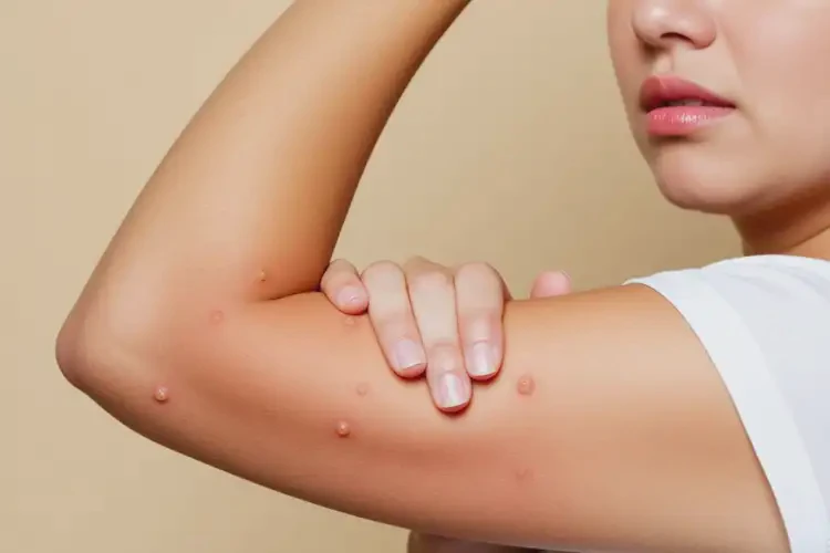 產(chǎn)婦手臂上經(jīng)常長(zhǎng)濕疹不管它會(huì)自己好嗎(圖4)