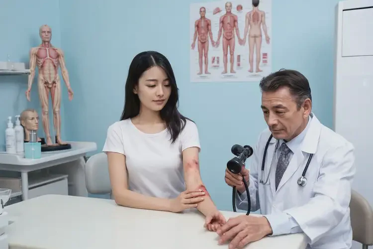 女人手臂上偶爾長(zhǎng)濕疹不管它會(huì)自己好嗎(圖3)