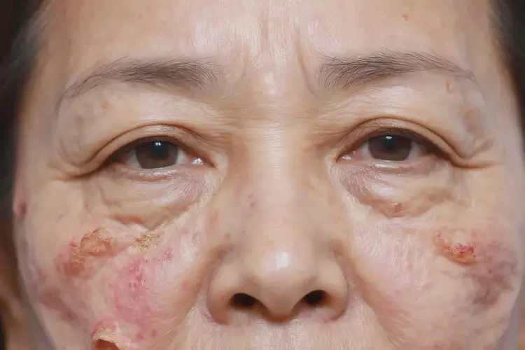 女生臉上出現(xiàn)濕疹能夠徹底治愈嗎(圖4)