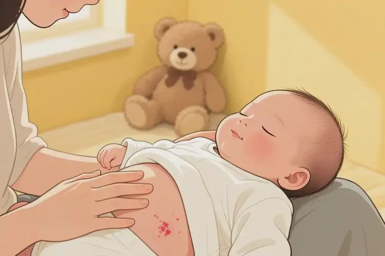 幼兒肚子上有濕疹可以徹底自愈嗎(圖3)