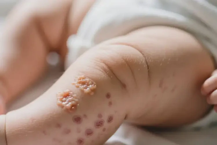 小儿大腿容易长湿疹不管它会自己痊愈吗(图3)