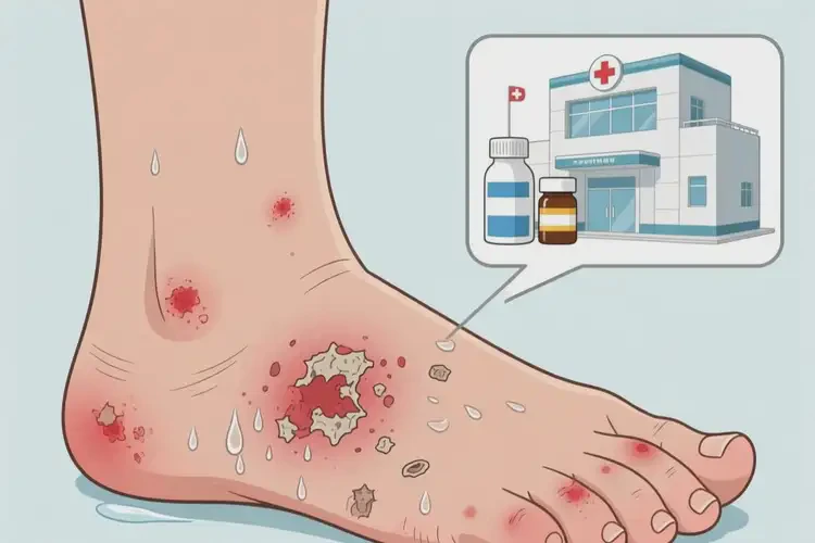 青少年腳上經(jīng)常起濕疹能靠自己自愈嗎(圖1)